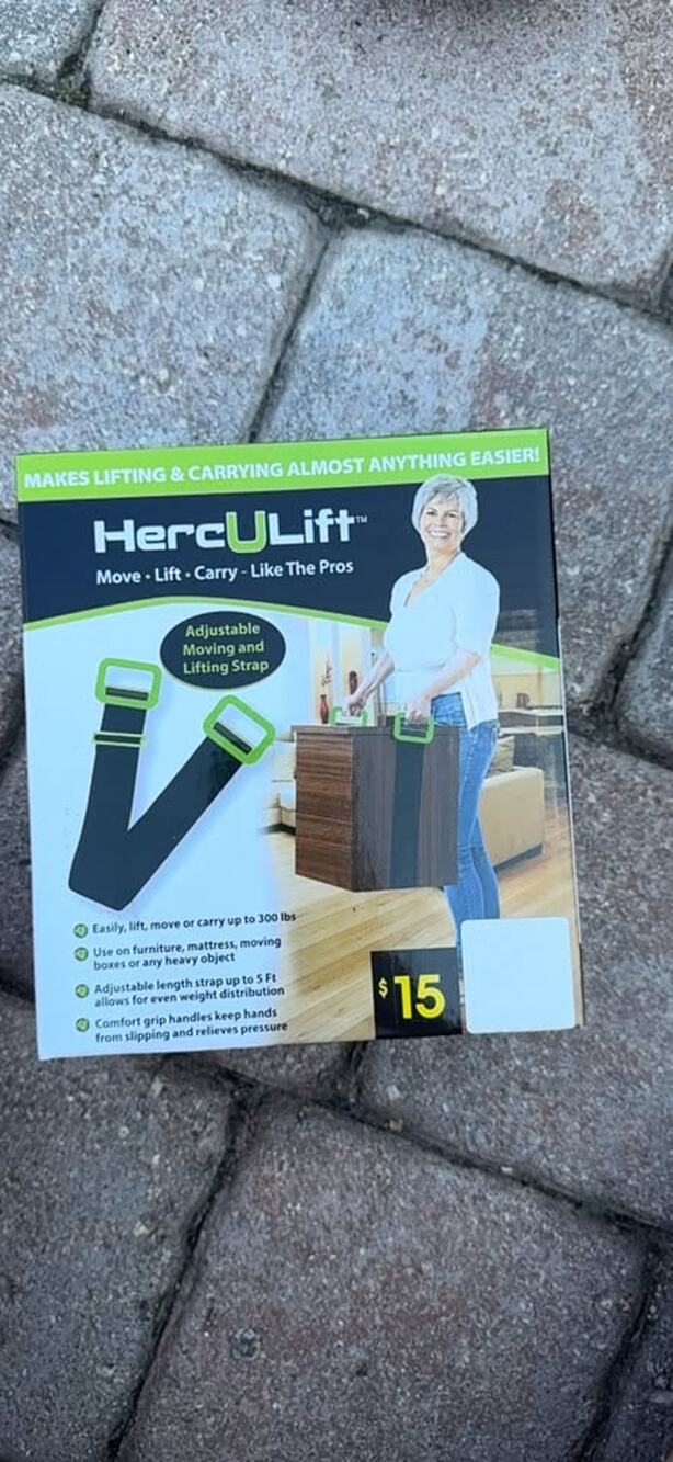 HercULift Adjustable Moving and Lifting Strap